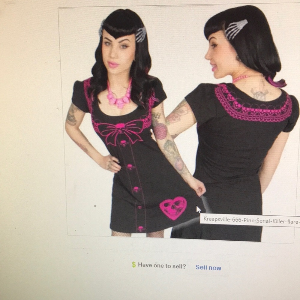 Kreepsville 666 dress